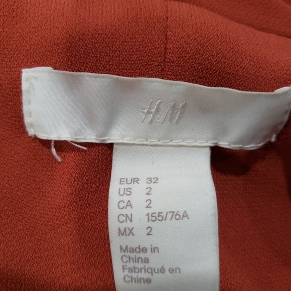 H&M Burnt Orange Duster Vest - Picture 5 of 6